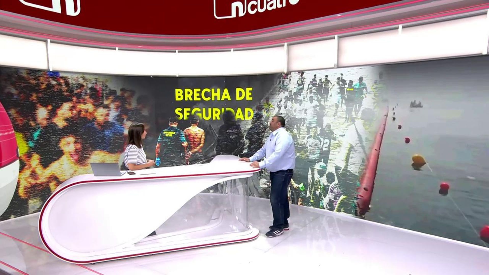 Interior y la Policía investigan si entre los 4.000 inmigrantes ilegales de Cueta hay delincuentes