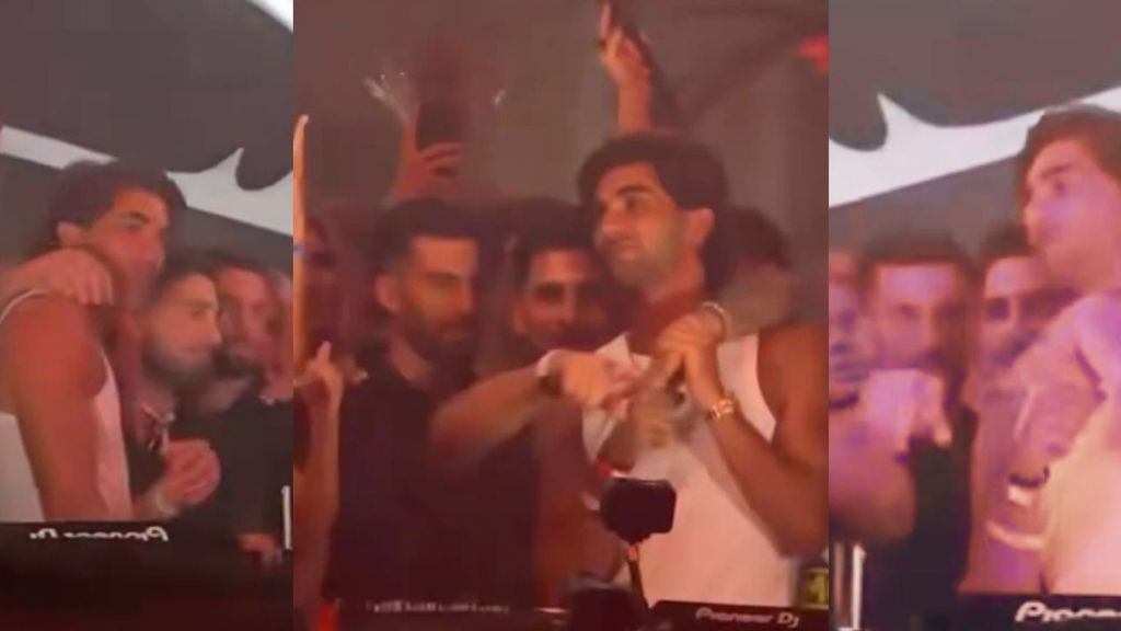 La fiesta inédita de Ferrán Torres, IliaTopuria y Álex Baena en Ibiza