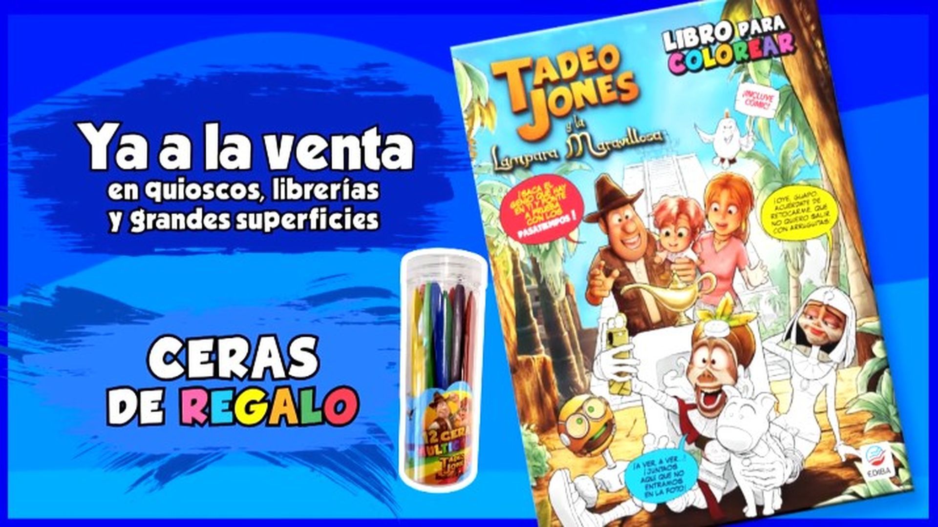 Libro para colorear Tadeo Jones 4 Libro para colorear Tadeo Jones 4