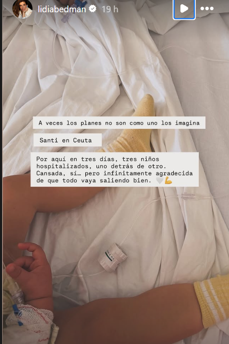 Lidia Bedman sobre sus hijos hospitalizados