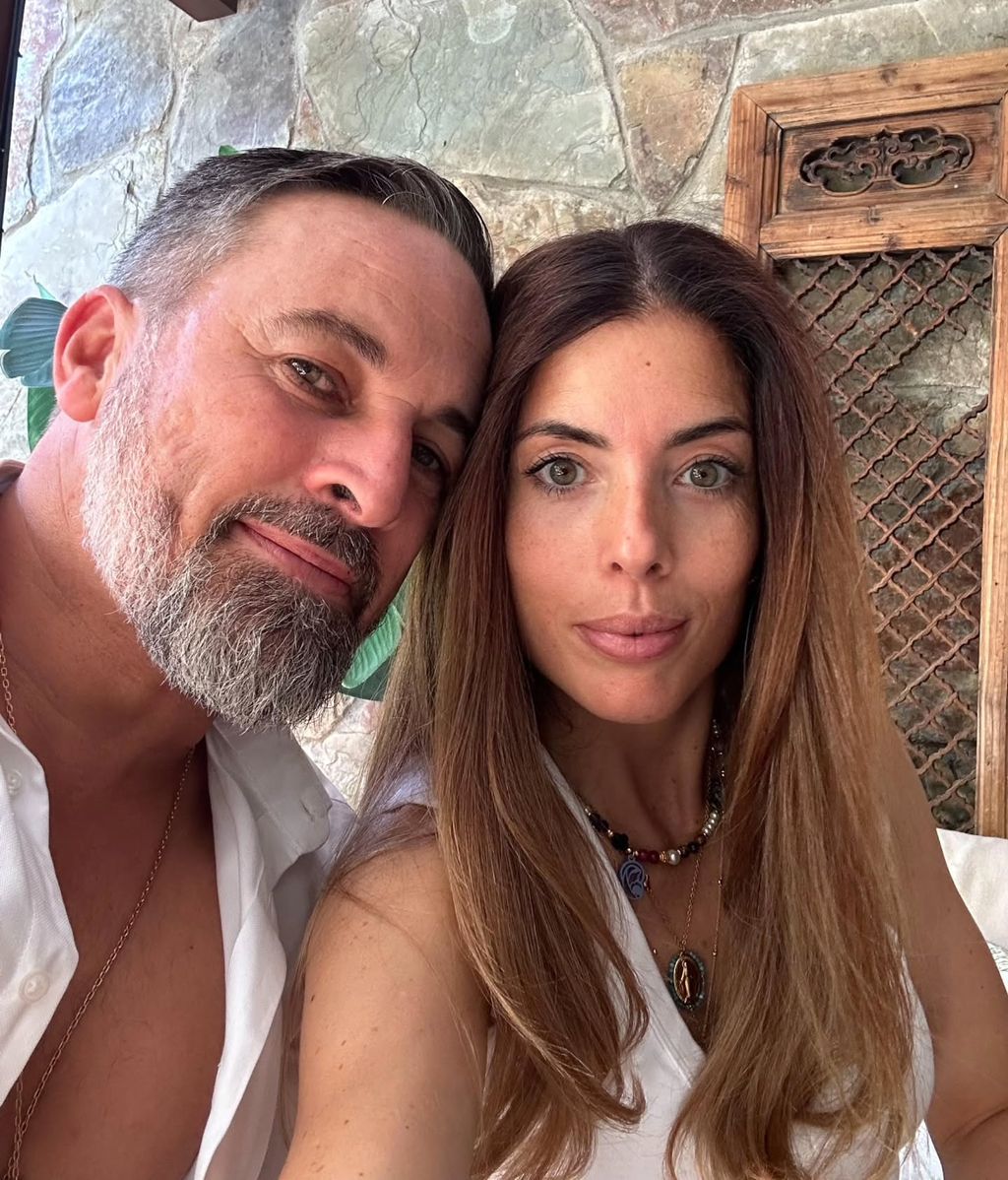 Lidia Bedman y Santiago Abascal