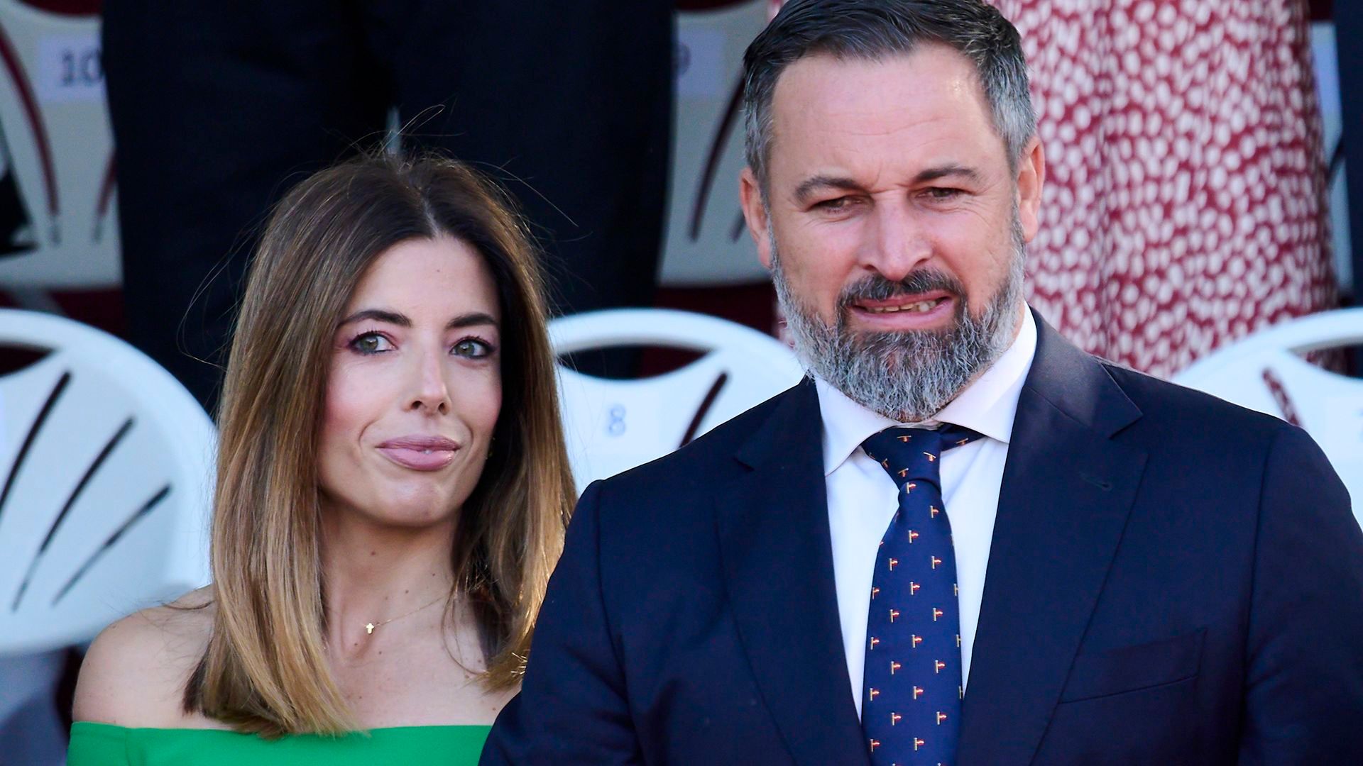 Santiago Abascal y Lidia Bedman
