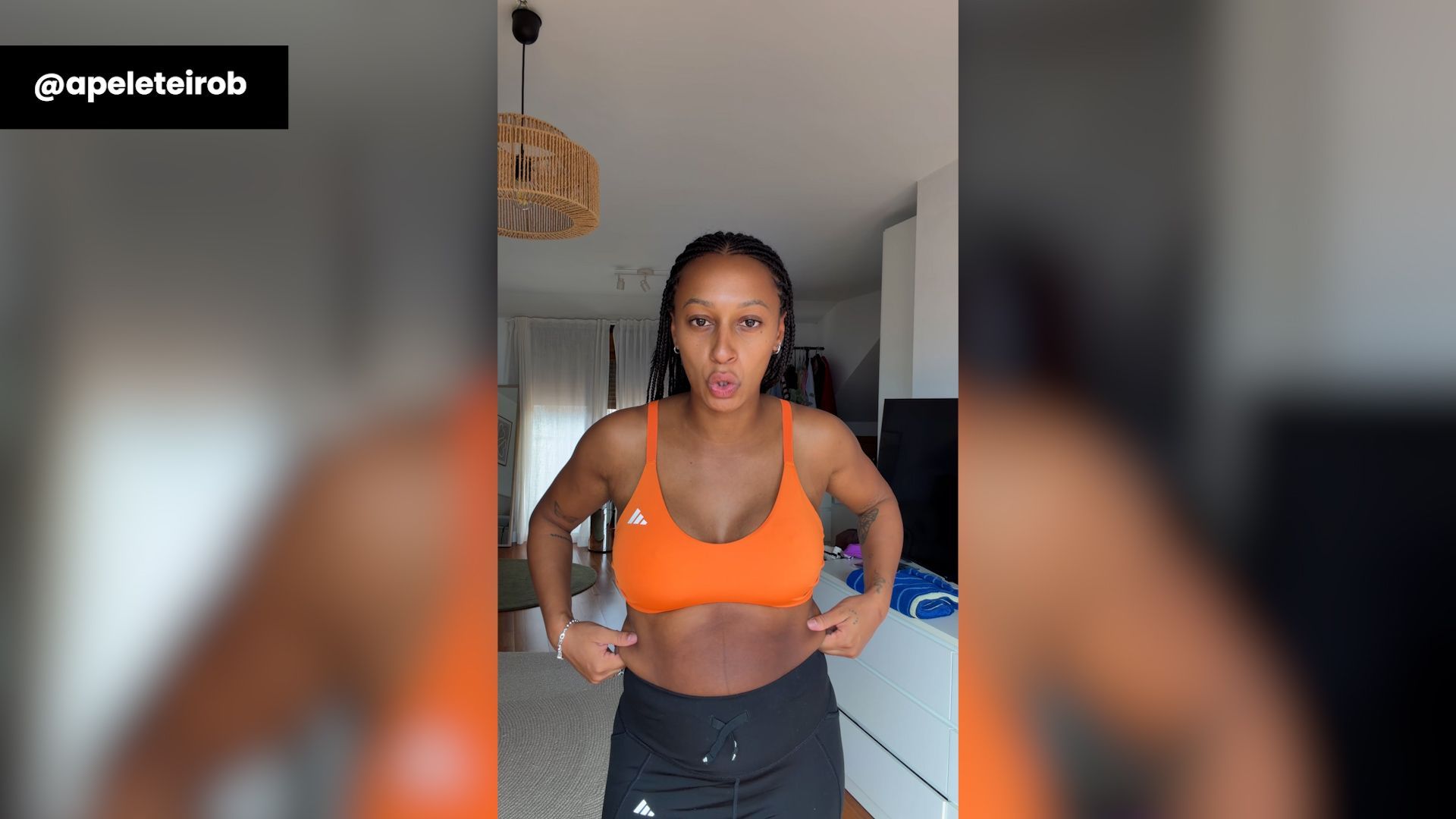 Ana Peleteiro comparte su estado físico actual