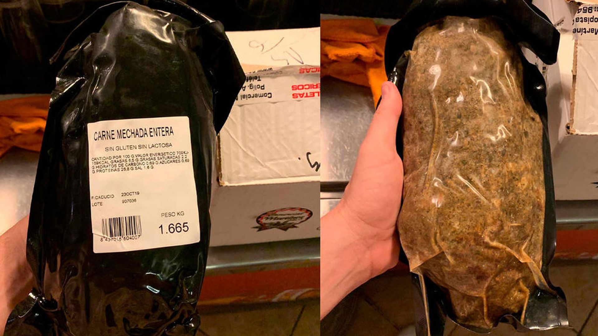 Brote listeriosis: Sanidad muestra la carne mechada fabricada por Magrudis que infectó a 195 personas Brote listeriosis: Sanidad muestra la carne mechada fabricada por Magrudis que infectó a 195 personas