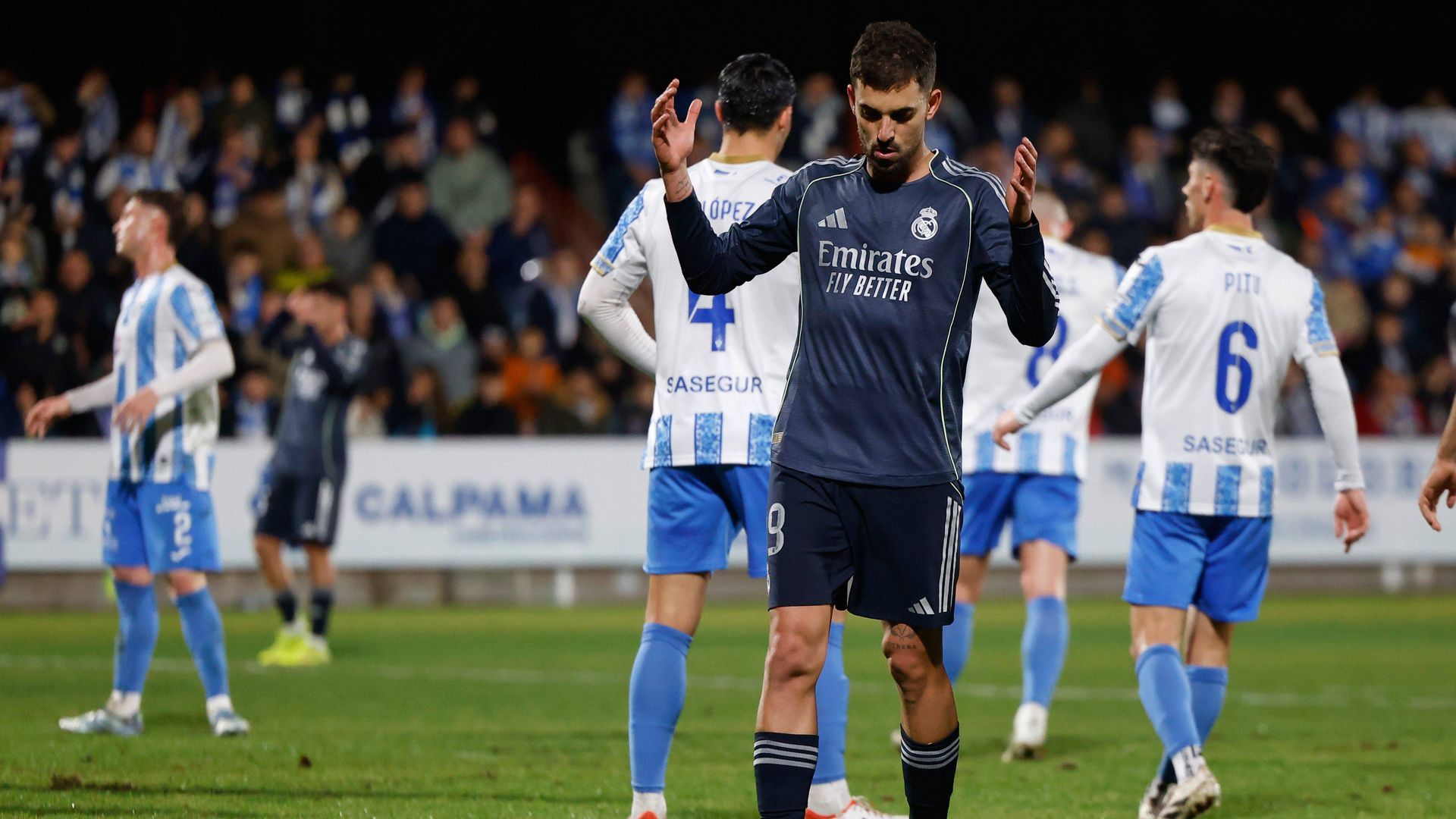 Dani Ceballos en su etapa como madridista