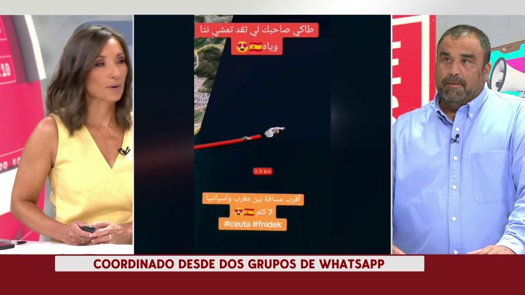 Dos grandes grupos de WhatsApp coordinaron y dieron instrucciones antes del asalto a Ceuta: ¿Quién estuvo detrás?