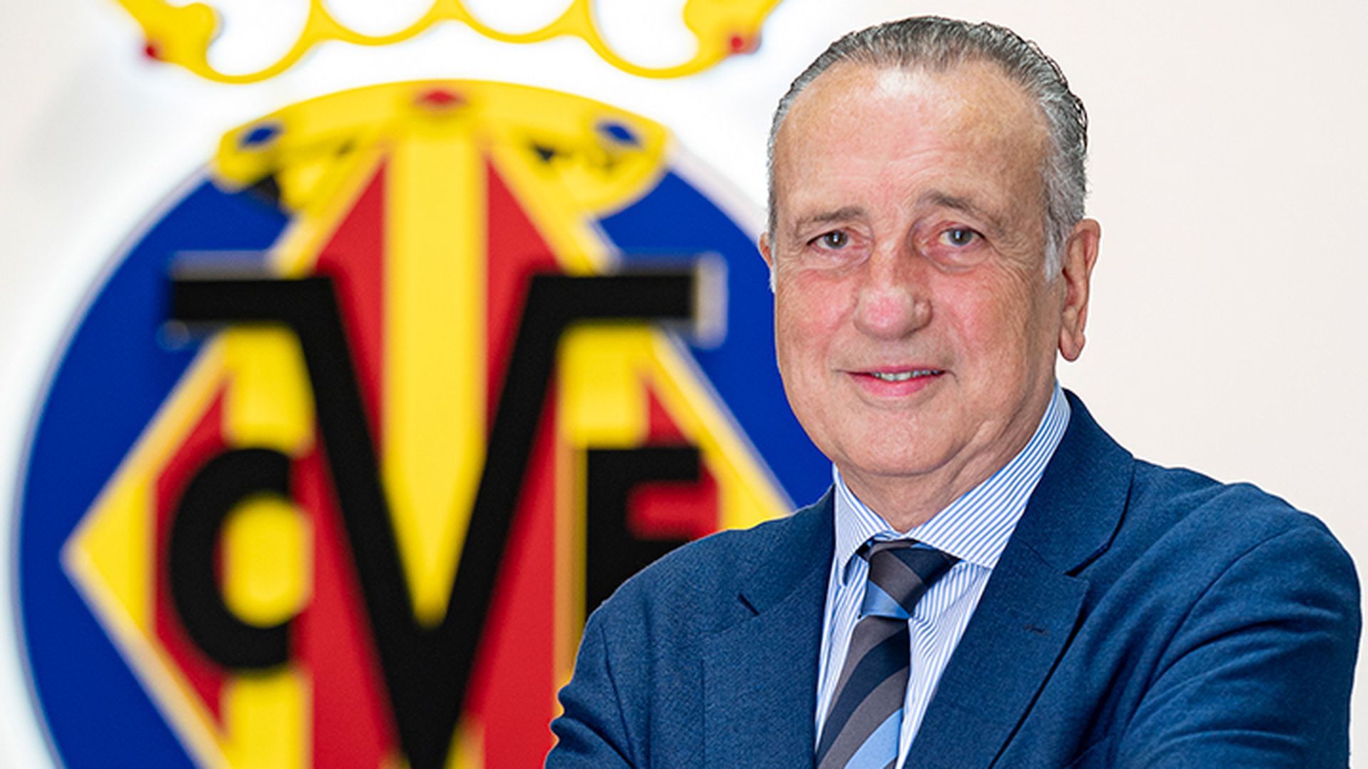 Fernando Roig posa como presidente Fernando Roig posa como presidente