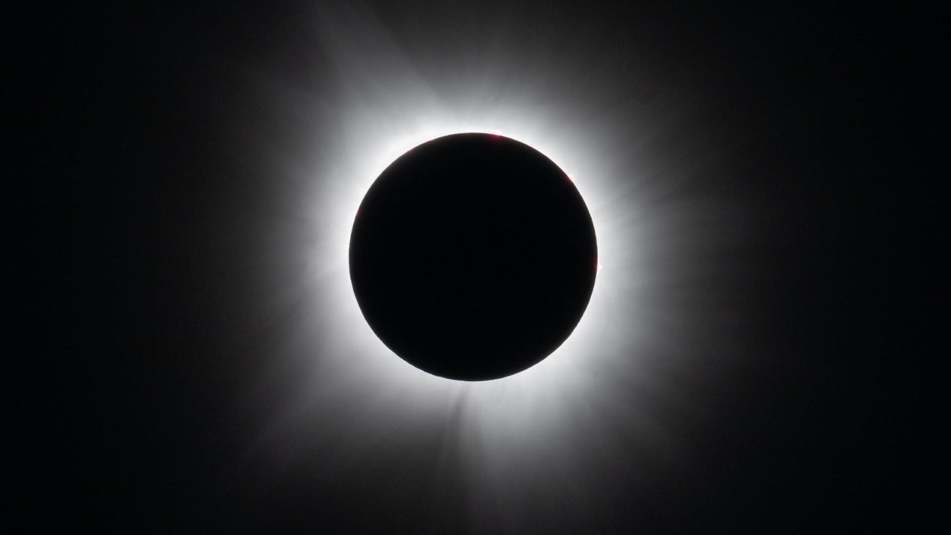 Foto de un eclipse solar
