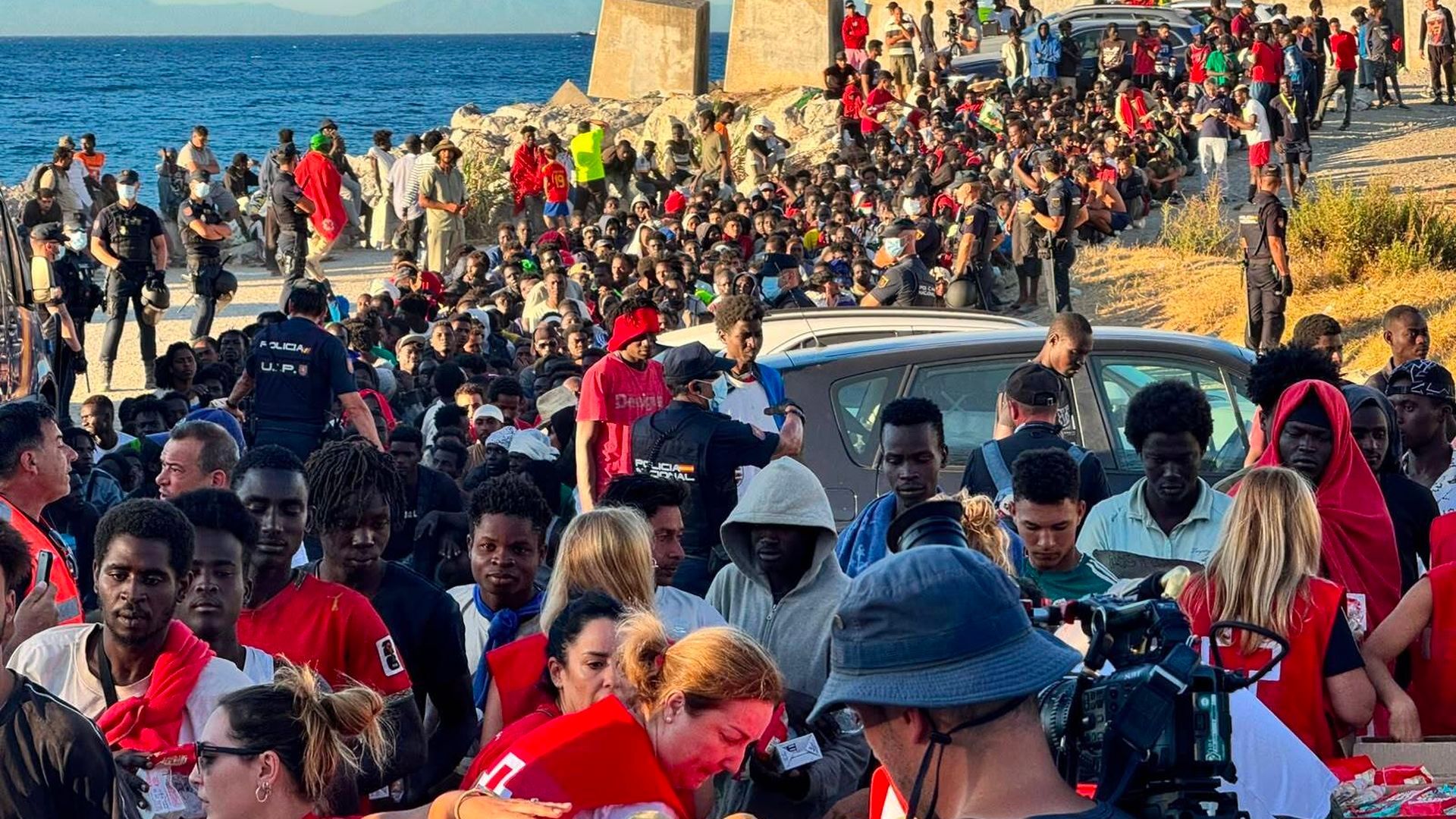 Inmigrantes en Ceuta