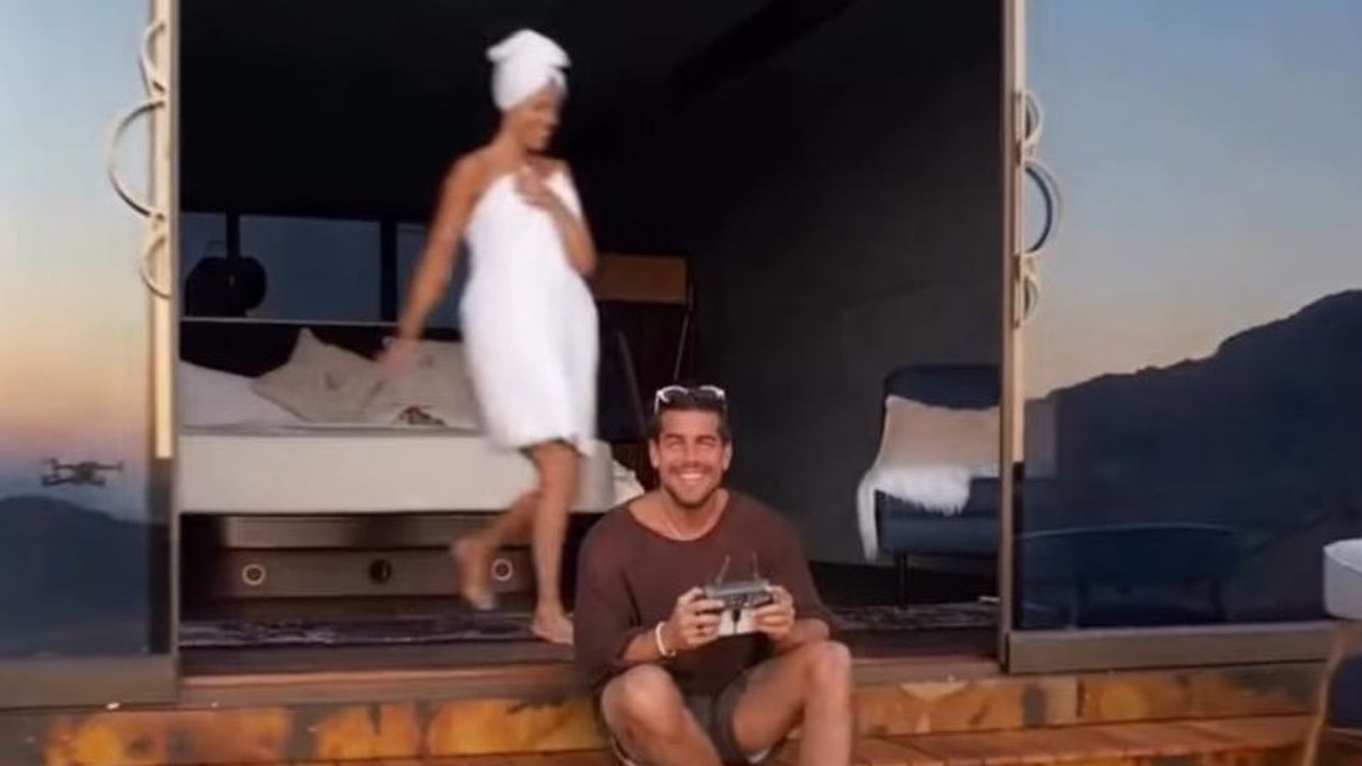 La 'pillada' de Melyssa Pinto durante su viaje con Mario Casas