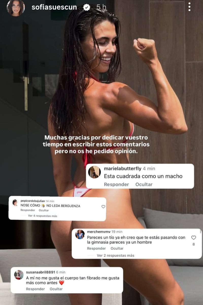 La respuesta de Sofía Suescun a quienes la critican por su físico