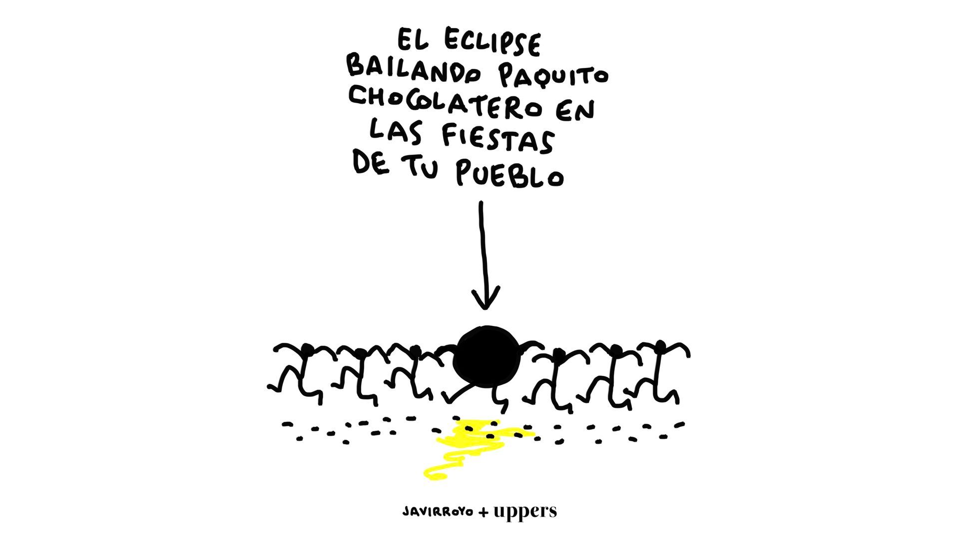 La viñeta de Javirroyo: "El eclipse" La viñeta de Javirroyo: "El eclipse"