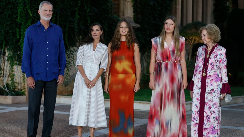El Palacio de Marivent de Mallorca vuelve a brillar con la Familia Real en una cena de gala con dos estrellas michelín