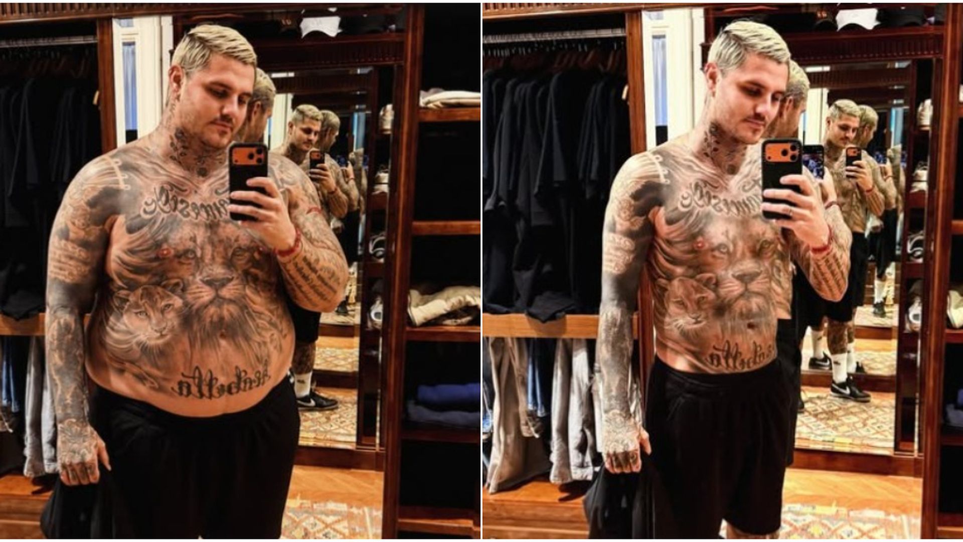 Mauro Icardi editado por IA