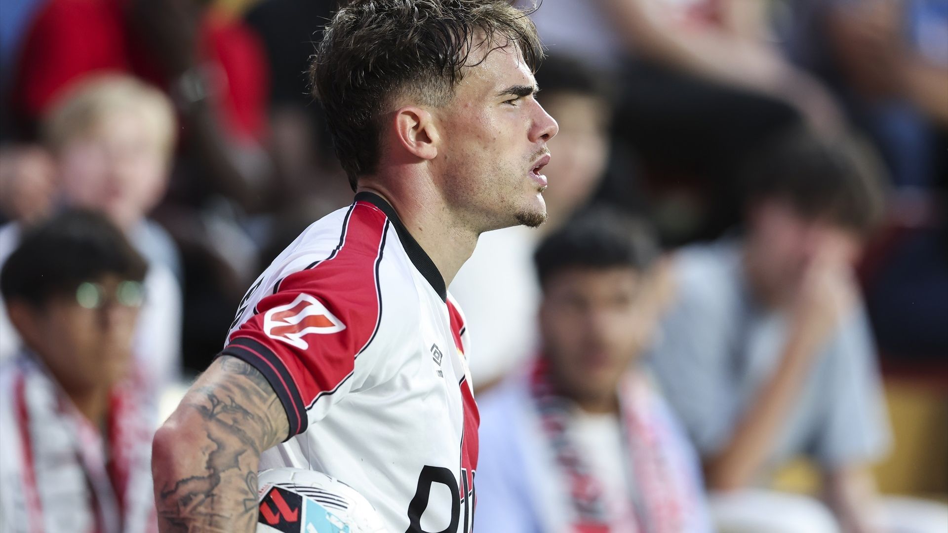 Pep Chavarría, en un partido del Rayo Vallecano Pep Chavarría, en un partido del Rayo Vallecano