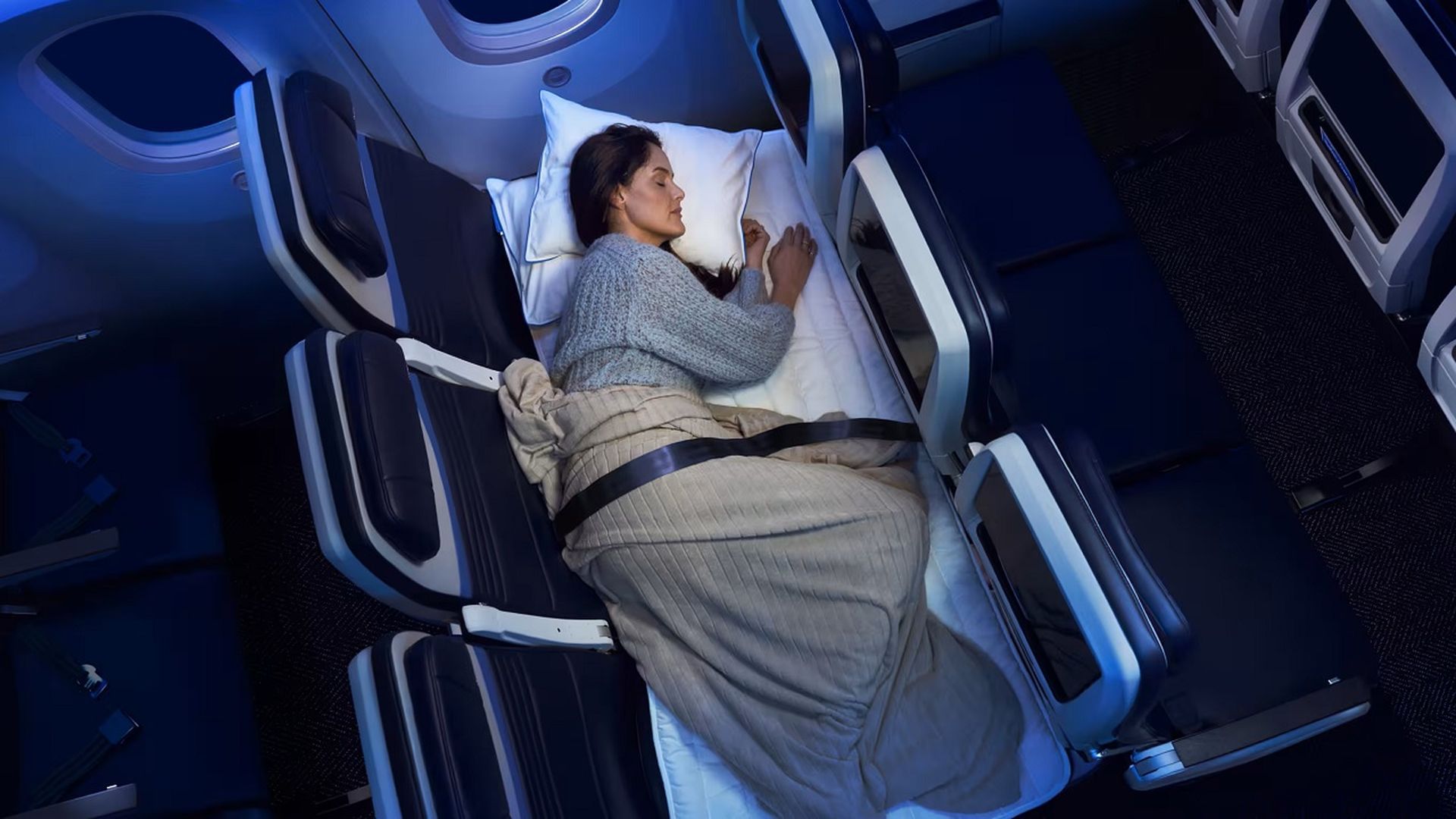 Relax Row de United Airlines Relax Row de United Airlines