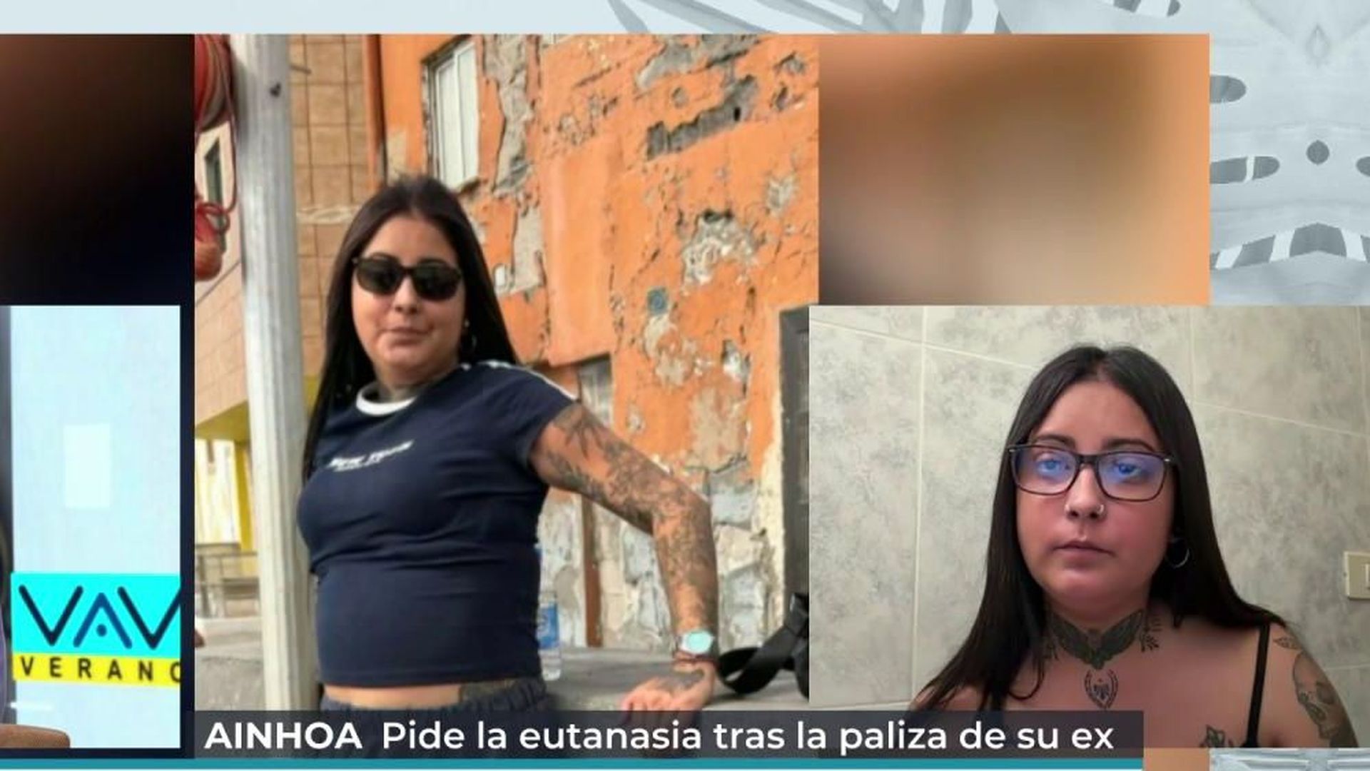 Ainhoa pide la eutanasia por las secuelas con las que convive tras la agresión de su expareja: "Estar enferma no implica demostrárselo al mundo" Ainhoa pide la eutanasia por las secuelas con las que convive tras la agresión de su expareja: "Estar enferma no implica demostrárselo al mundo"