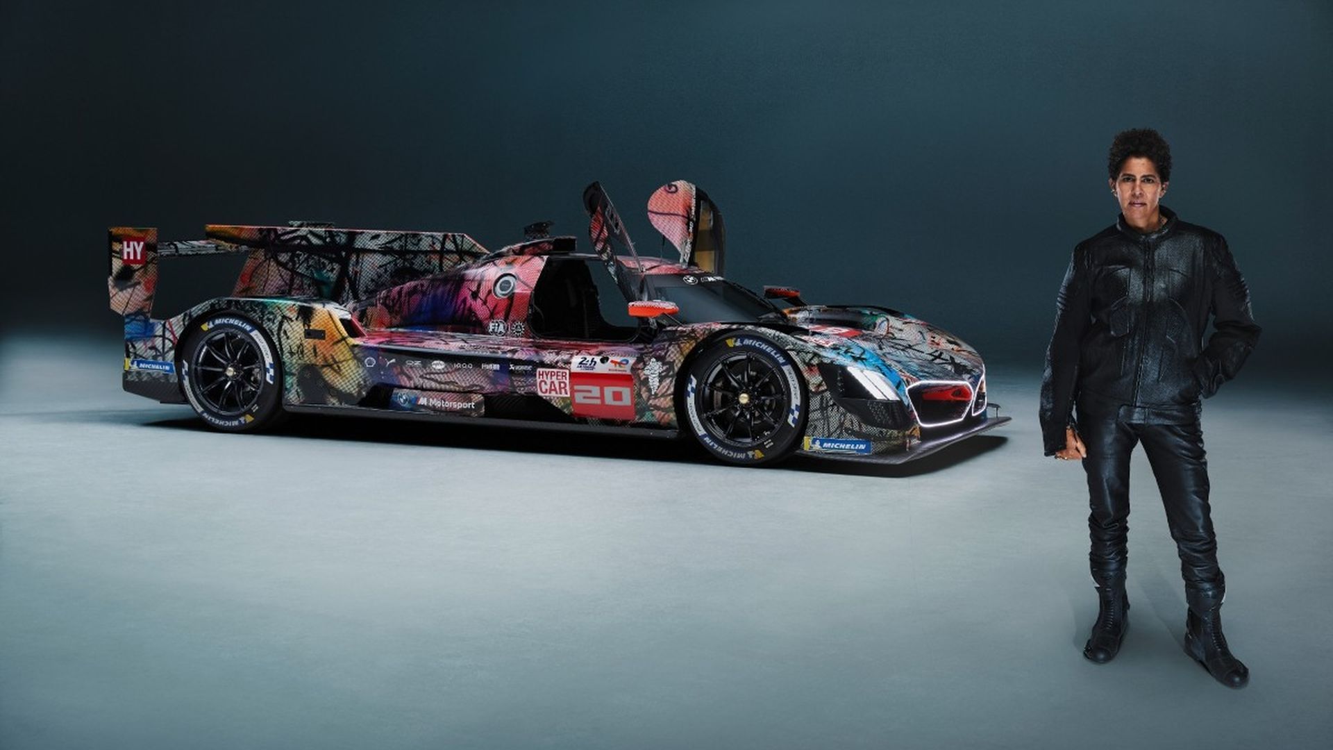 BMW Art Car by Julie Mehretu