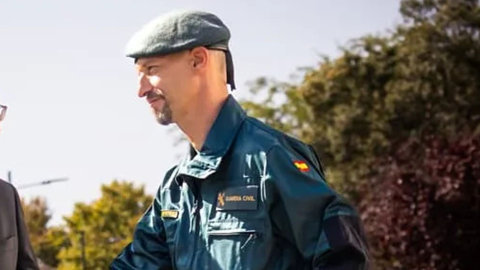 Dámaso, el guardia civil que ha asesinado a su expareja en Llanes, durante un acto en Zamora en 2024