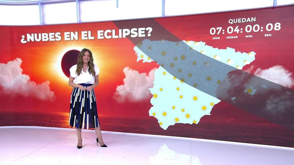 Dónde y a qué hora ver el eclipse solar en diferentes zonas de España: las comunidades con lluvias y cielos nubosos