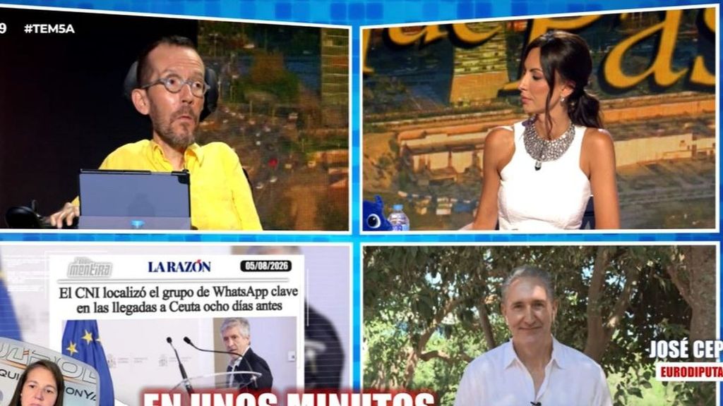 Pablo Echenique asegura que el Gobierno conocía la crisis migratoria de Ceuta: “Sánchez pensó que Marruecos lo iba a parar”
