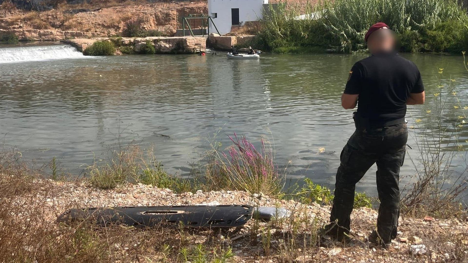 Encuentran un cuerpo en el río Turia Encuentran un cuerpo en el río Turia