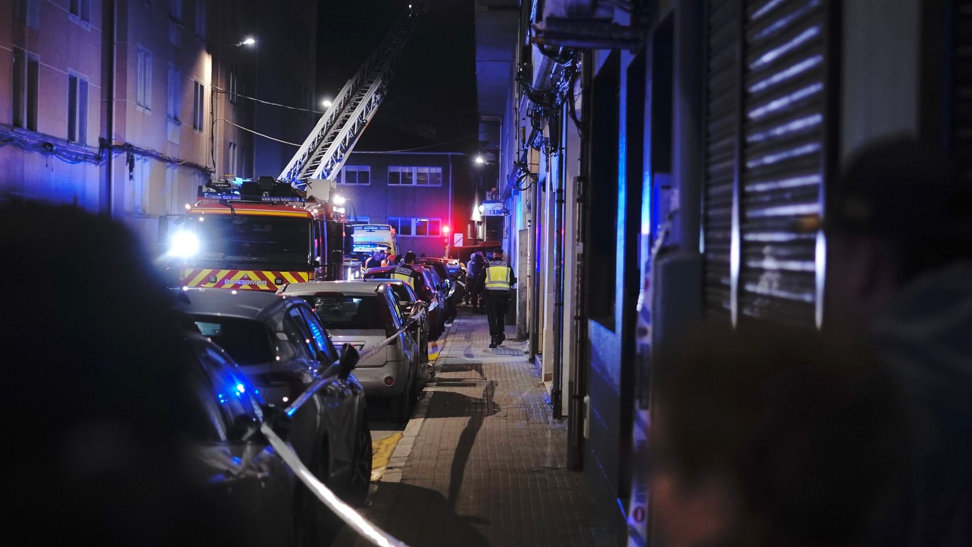 Imagen de archivo de un incendio similar declarado en A Coruña en 2025 Imagen de archivo de un incendio similar declarado en A Coruña en 2025