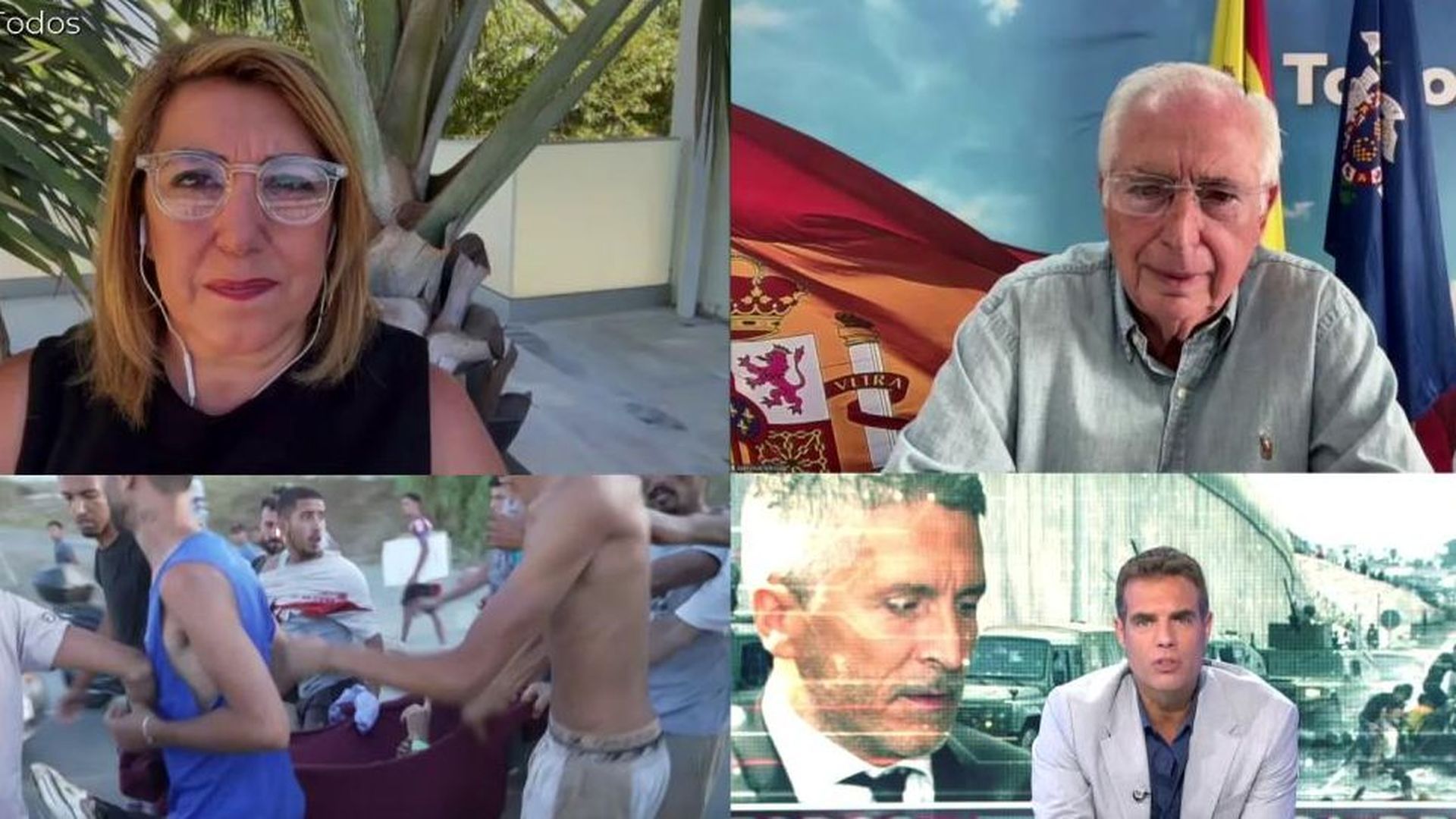 Juan José Imbroda, a Susana Díaz: “Te tienes que venir aquí para saber lo que hay”