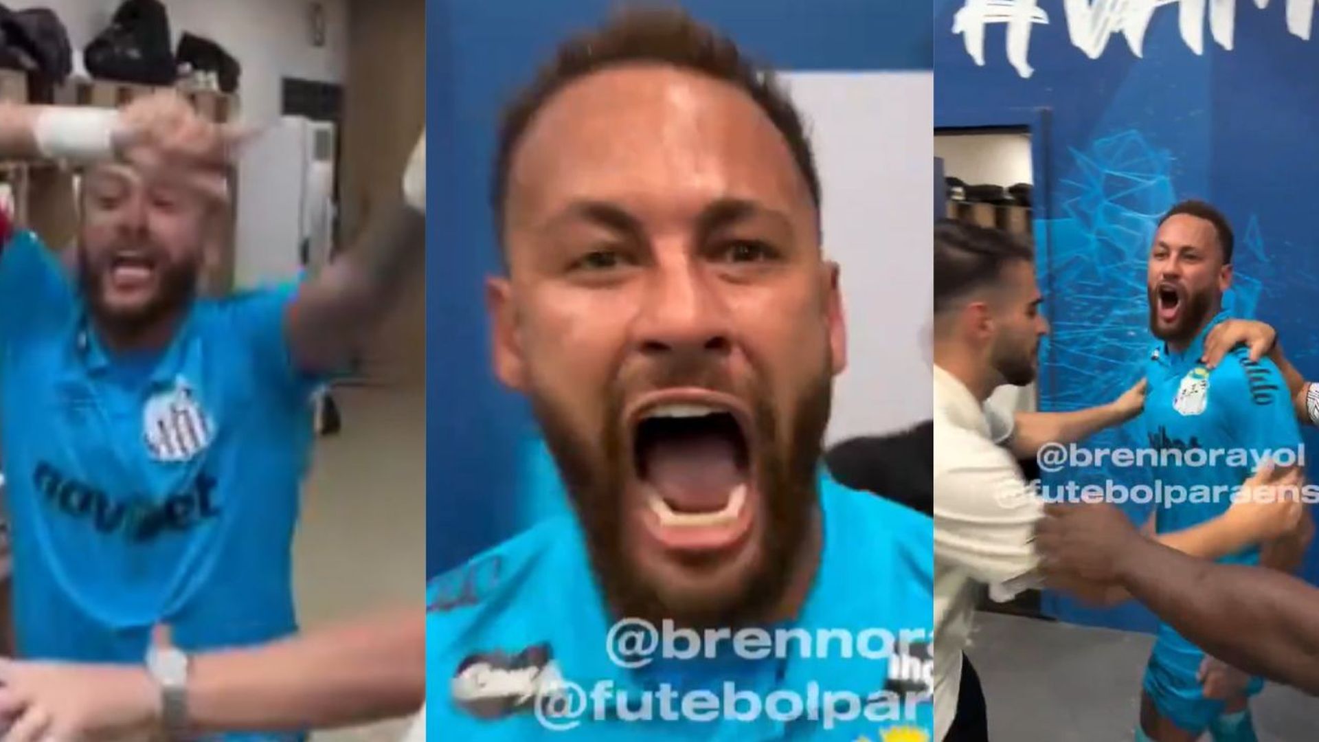 La burla de Neymar al Remo en la Copa de Brasil La burla de Neymar al Remo en la Copa de Brasil