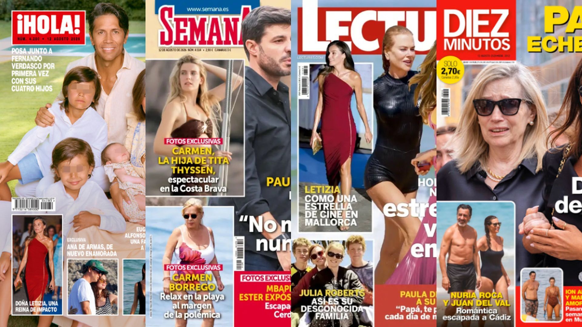 Las portadas del 5 de agosto Las portadas del 5 de agosto
