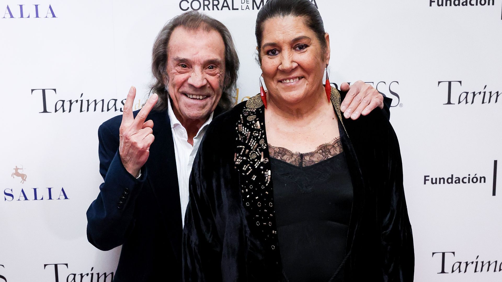 Pepe Habichuela y su pareja, Amparo Niño
