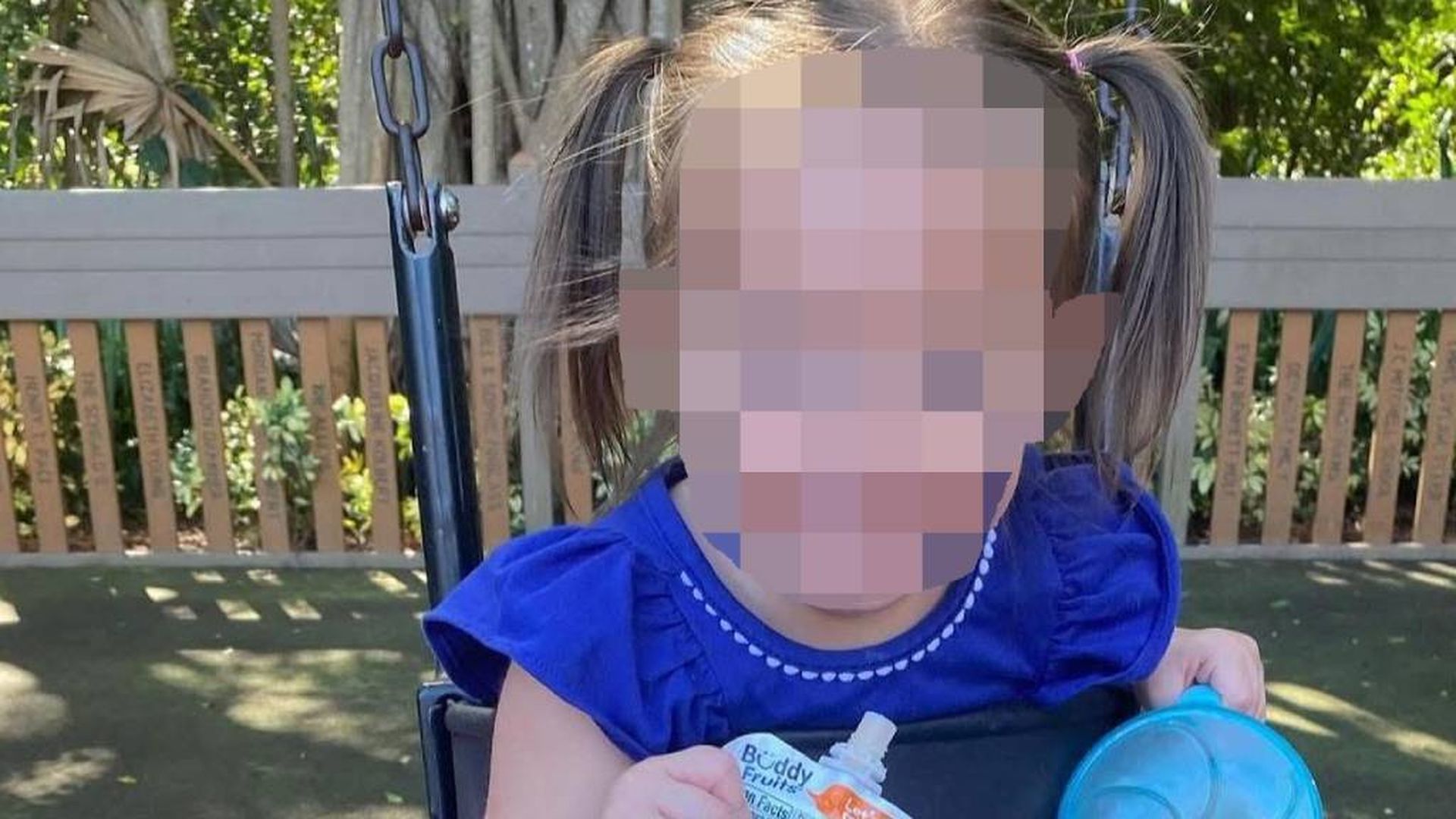 Briella Holmes, la niña de tres años que ha muerto tras quedar atrapada en una cocina de juguete en casa de su niñera en Florida, EEUU