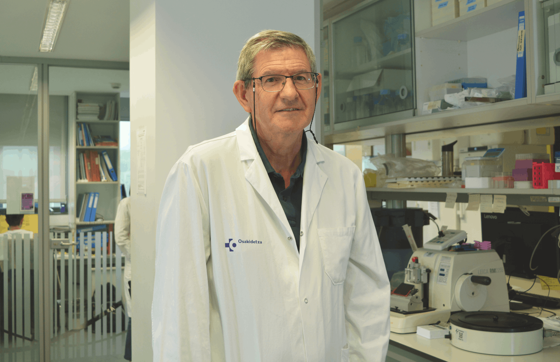 Dr. Luis Bujanda, especialista del aparato digestivo de Osakidetza en el Hospital Universitario Donostia y coordinador del Área de Enfermedades Hepáticas y Gastrointestinales de Biogipuzkoa