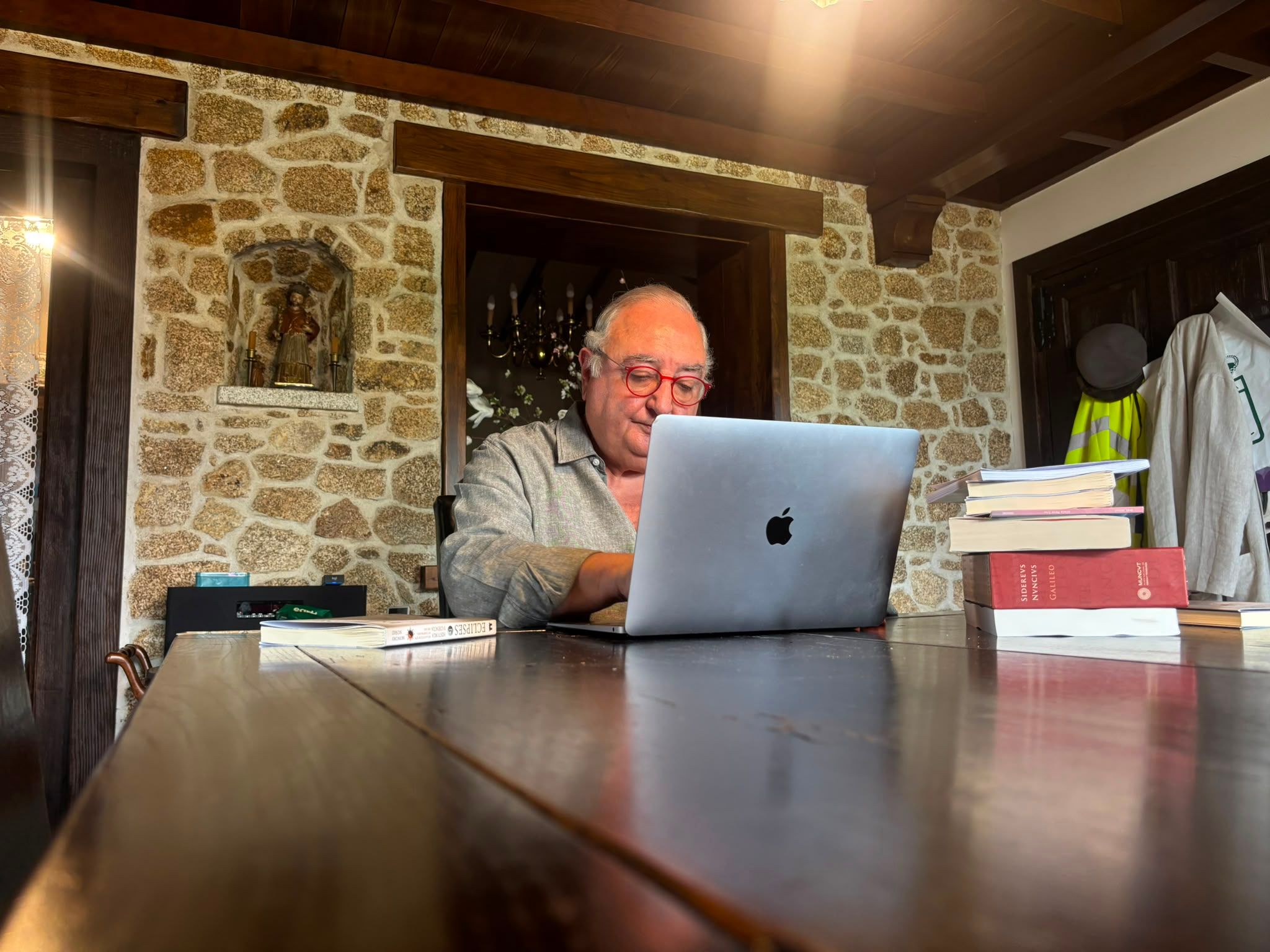 El divulgador gallego Moncho Núñez