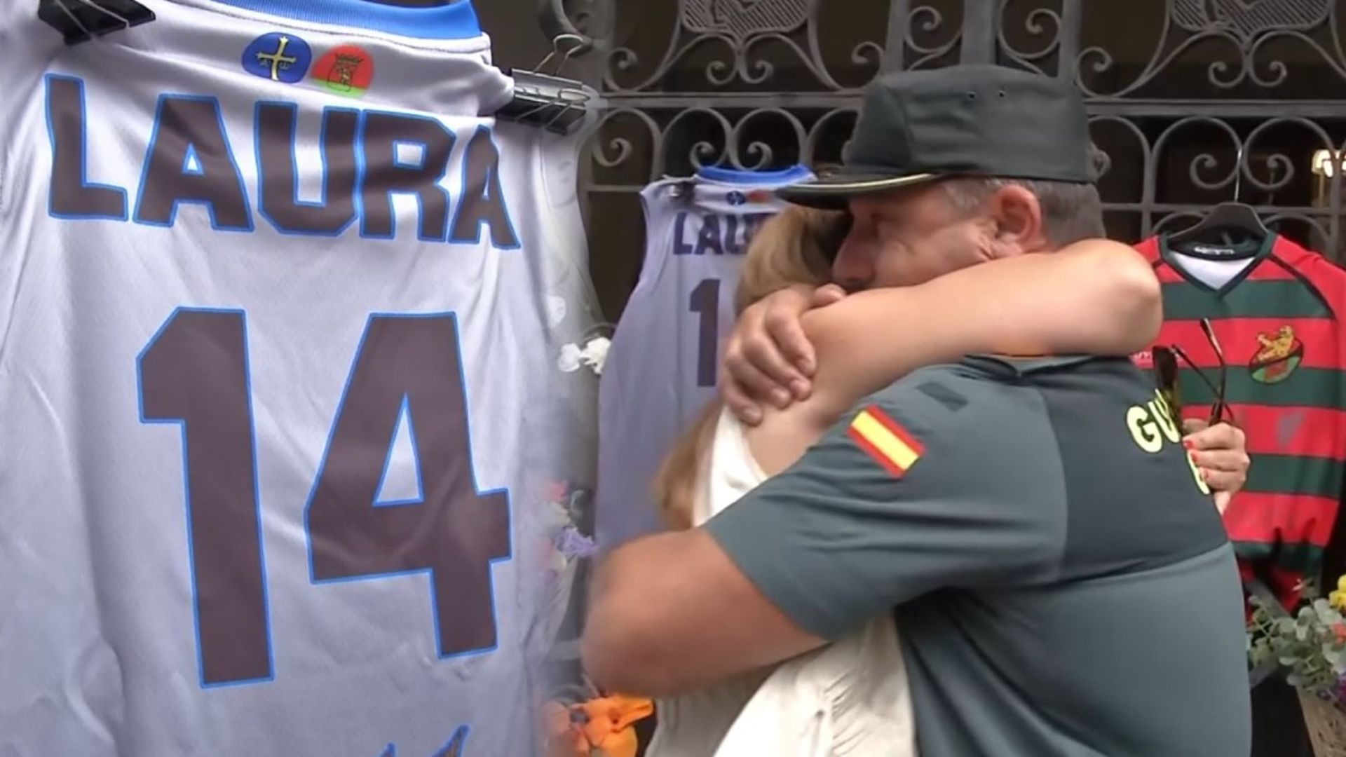El doloroso adiós a Laura de sus compañeros guardias civiles, su equipo de baloncesto y de rugby en Llanes: "Dejas una huella imborrable" El doloroso adiós a Laura de sus compañeros guardias civiles, su equipo de baloncesto y de rugby en Llanes: "Dejas una huella imborrable"