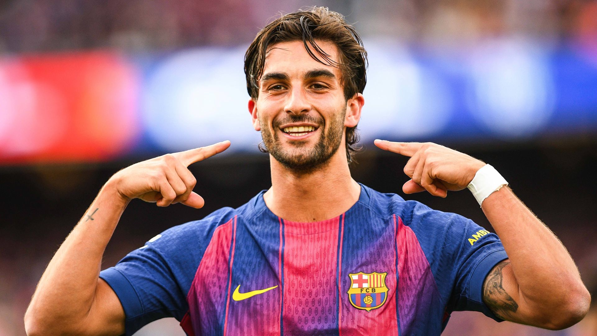 Ferran Torres, en un partido con el FC Barcelona Ferran Torres, en un partido con el FC Barcelona