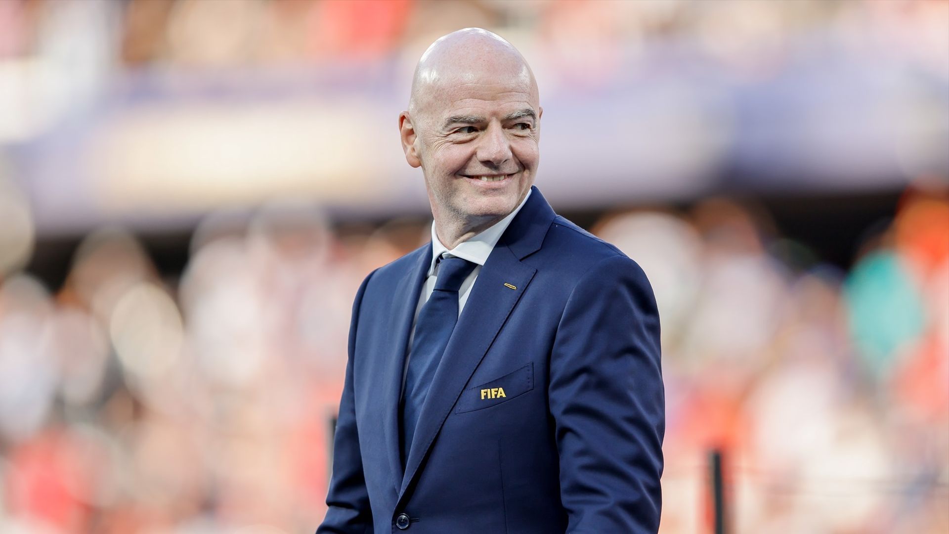 Gianni Infantino en la final del Mundial 2026 entre España y Argentina