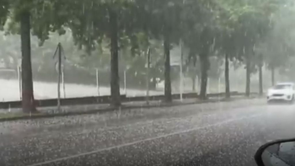 Alerta roja en Cataluña por tormentas