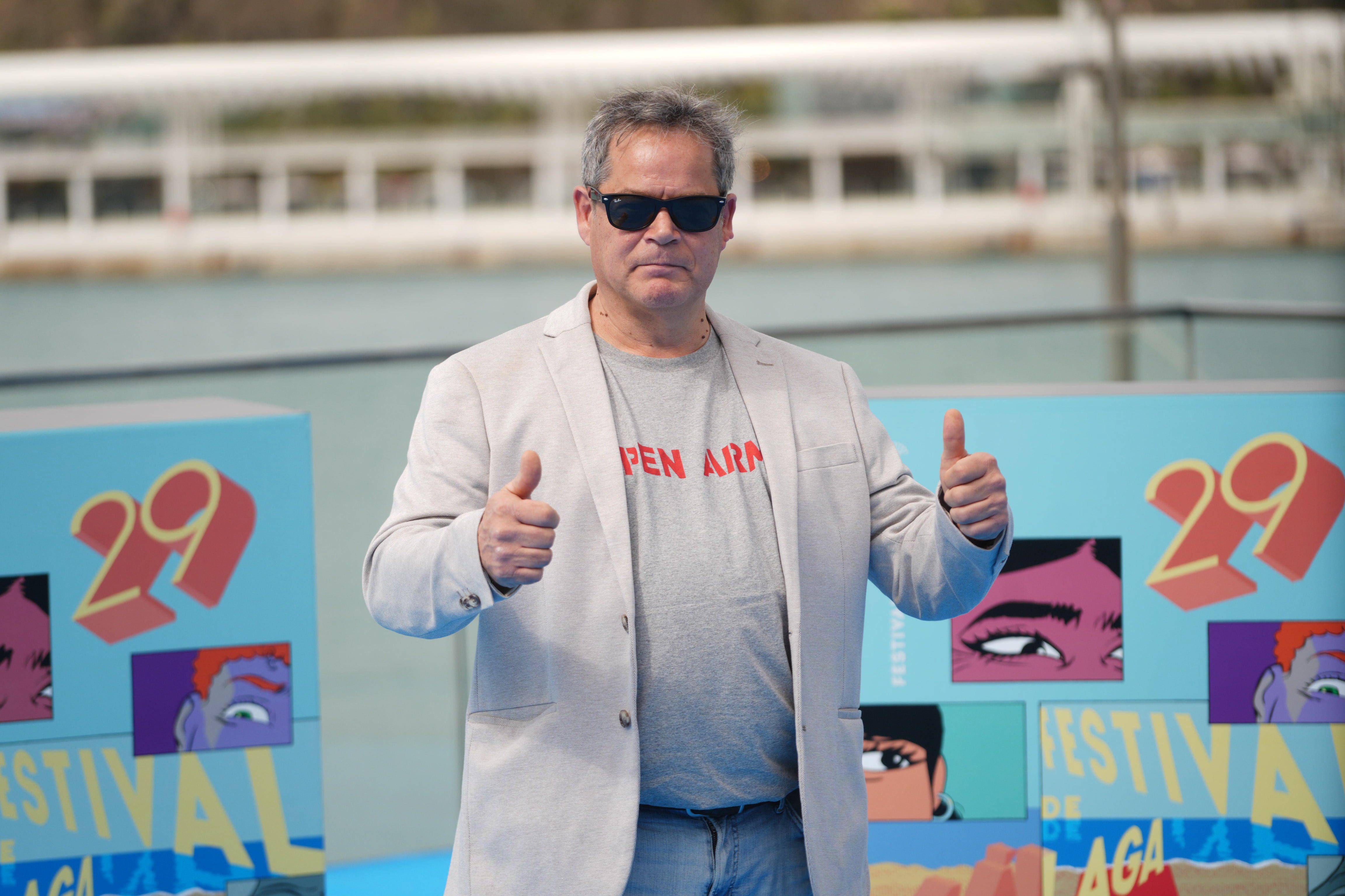 Jorge Sanz, en el Festival de Málaga