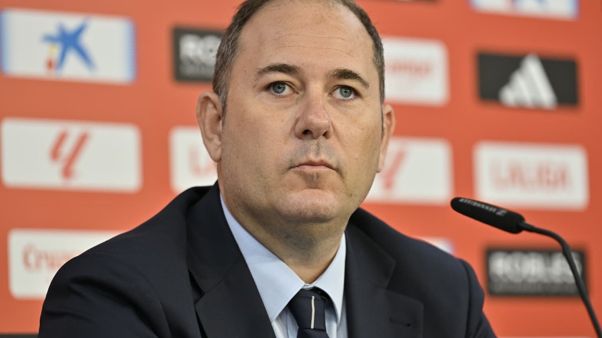 José Ignacio Navarro, en sala de prensa