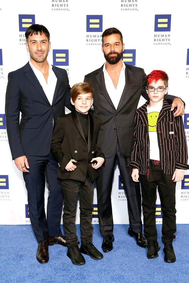 Los mellizos de Ricky Martin se han educado a través de 'homeschooling' por las giras de su padre