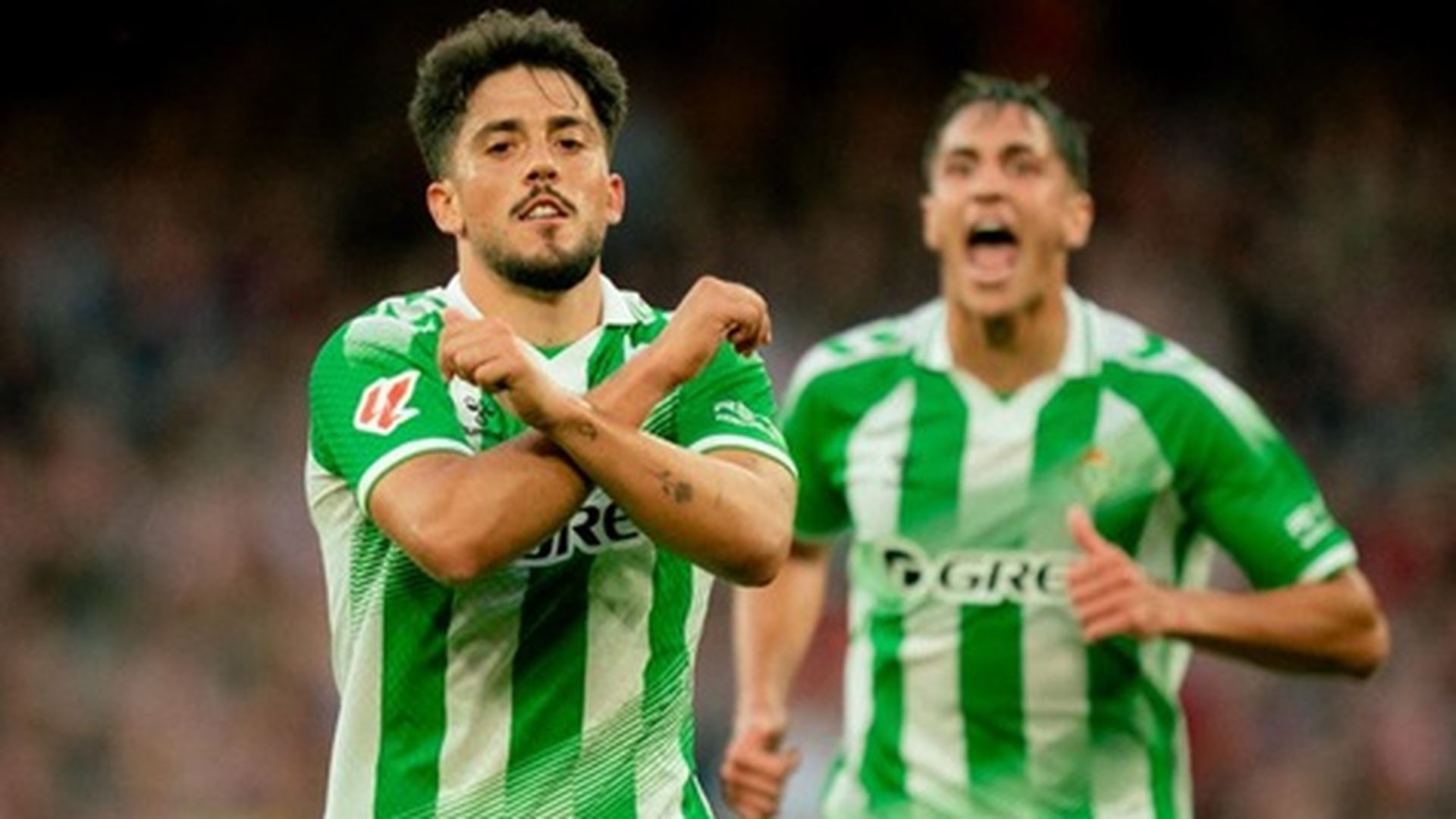 Pablo Fornals celebra su gol al Arsenal Pablo Fornals celebra su gol al Arsenal