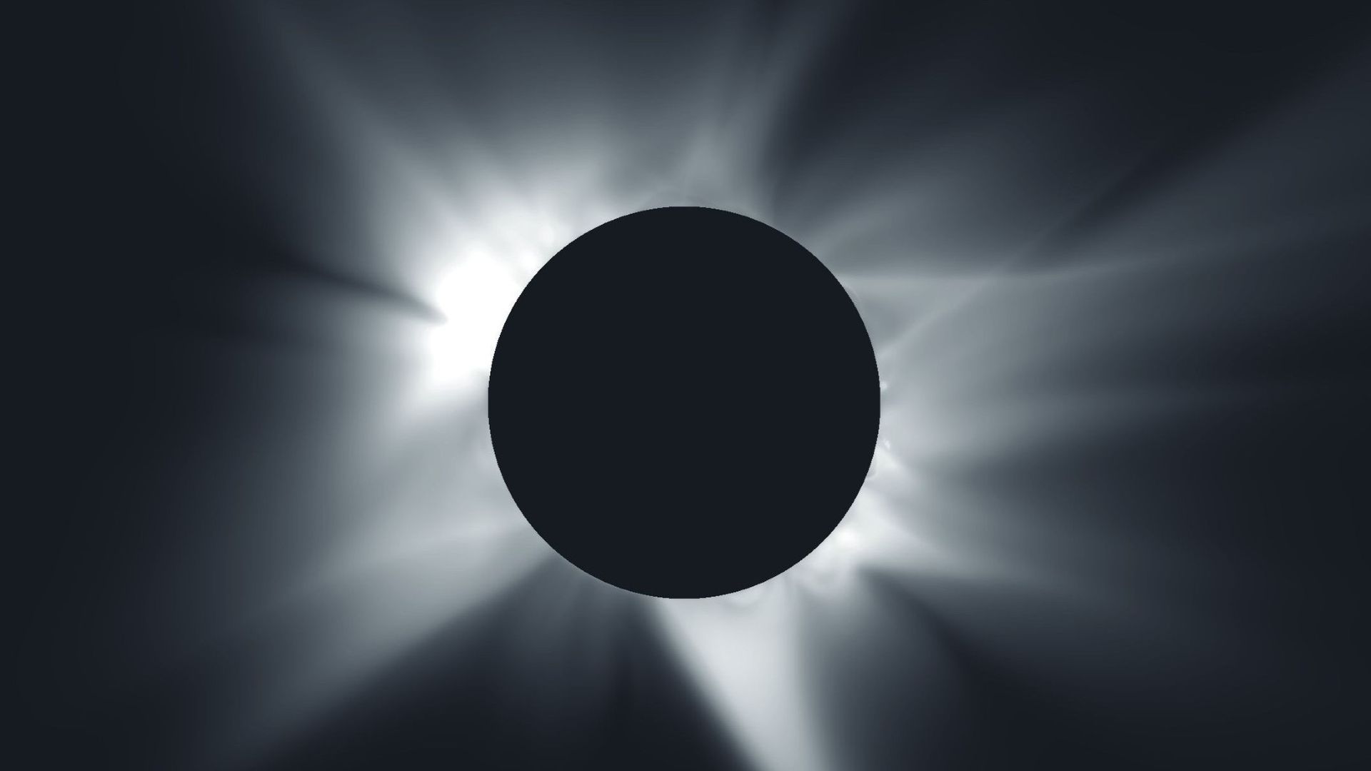 Predicción de cómo será la corona solar del eclipse total del 12 de agosto Predicción de cómo será la corona solar del eclipse total del 12 de agosto