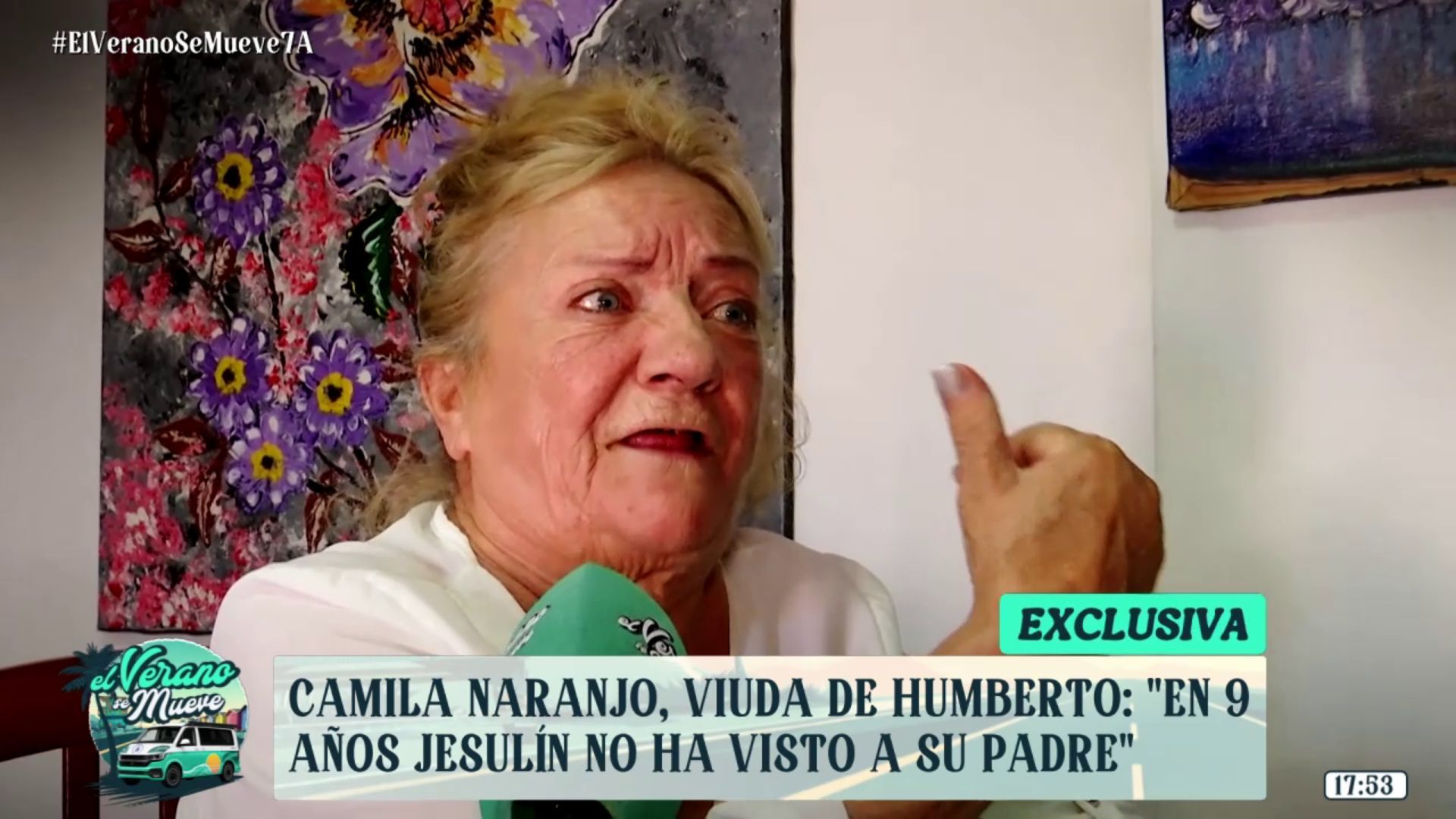 Camila Naranjo, viuda de Humberto Janeiro, contra Jesulín Camila Naranjo, viuda de Humberto Janeiro, contra Jesulín