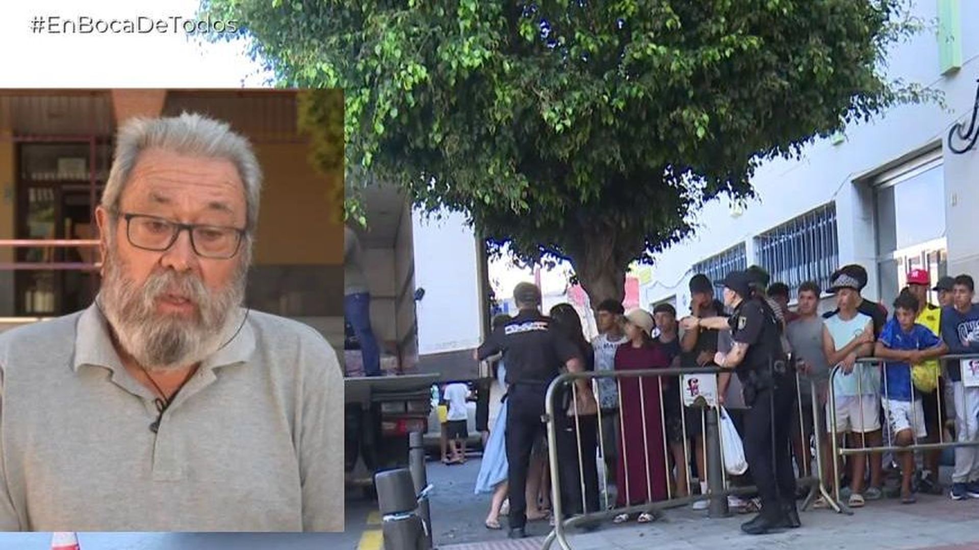 Cándido Méndez, sobre la crisis de Ceuta: “Ha sido el barrio del Príncipe el que ha tomado la iniciativa con los menores”