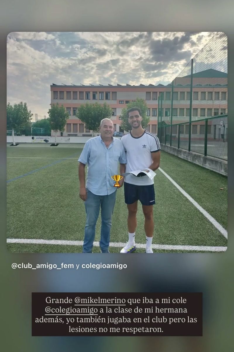 Cristian Suescun revela el desconocido vínculo entre su hermana, Sofía, y el futbolista Mikel Merino
