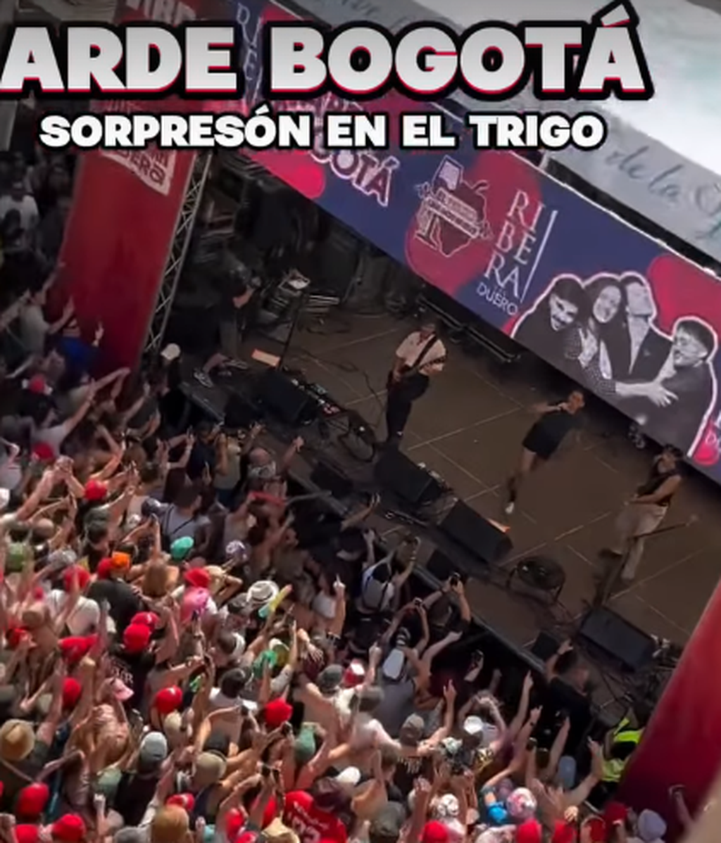El concierto sorpresa de Arde Bogotá