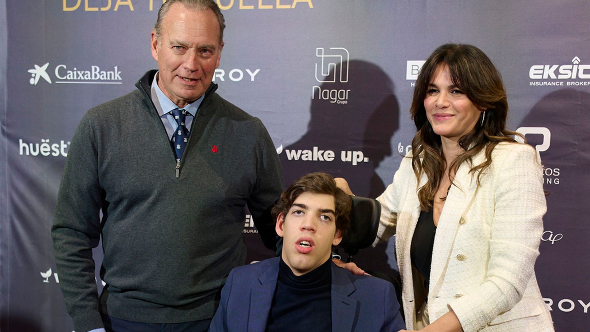 Fabiola Martínez, Bertín Osborne y su hijo Kike Fabiola Martínez, Bertín Osborne y su hijo Kike