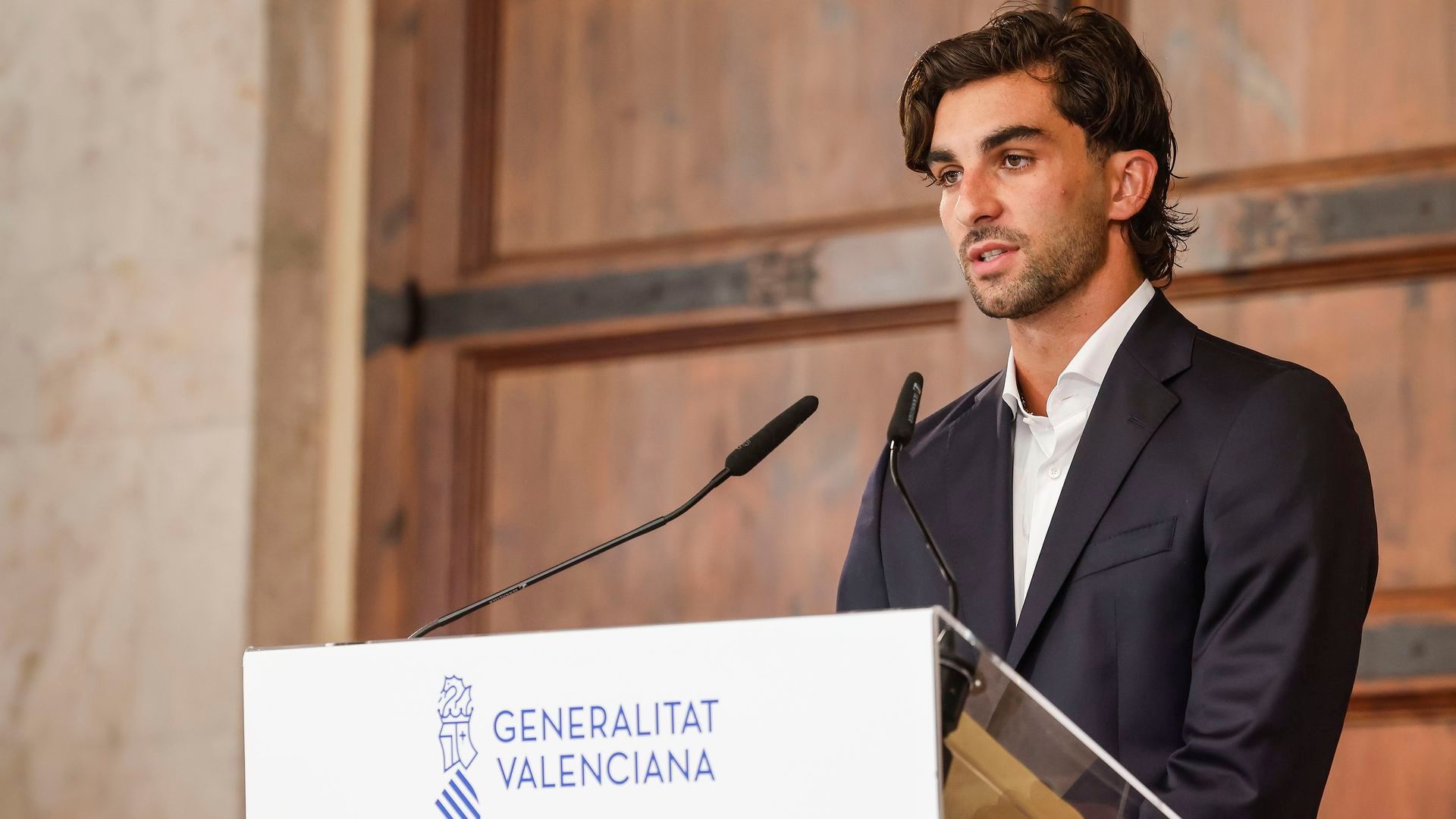 Ferrán Torres, nuevo embajador de la Comunidad Valenciana: “Representa unos valores y una identidad a la que jamás renunciaré” Ferrán Torres, nuevo embajador de la Comunidad Valenciana: “Representa unos valores y una identidad a la que jamás renunciaré”