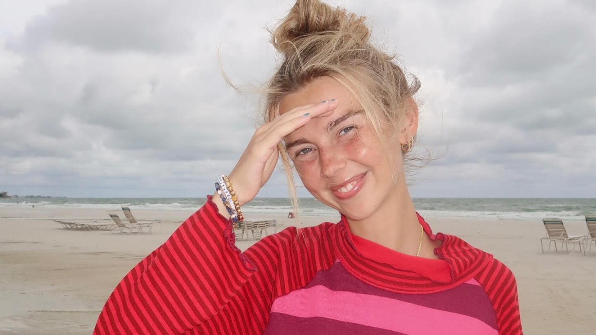 La influencer Sydney Towle en una foto compartida en sus redes sociales en agosto de 2025